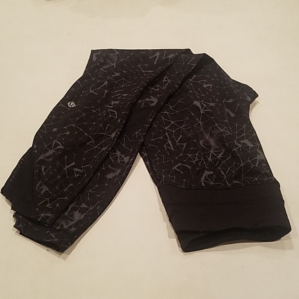Lululemon Start Crushed Coal Tights ll